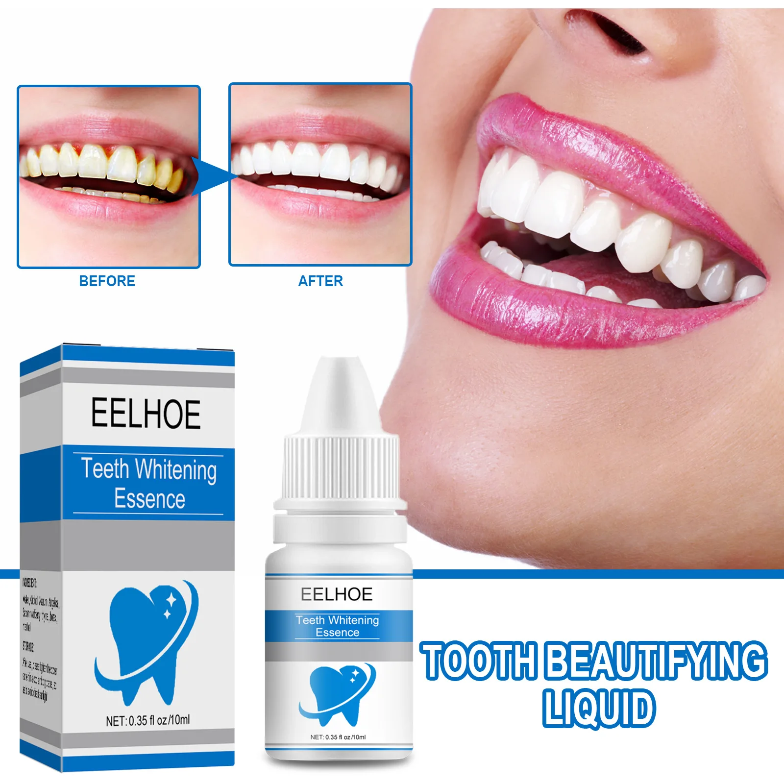 Factory Price Teeth Whitening Product Dental Teeth Whitening Serum Essence Liquid Teeth Care Clean Removes Stains