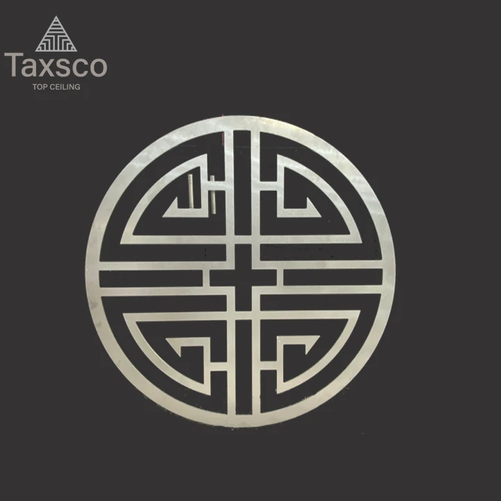 Exterior Building Facade Material Perforated  Laser Cutting Aluminum Panels Exterior Building Facade