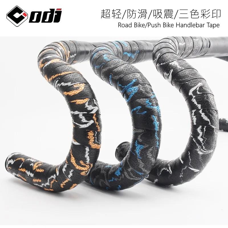 ODI Road Bike Breathable Bike handlebar tape Shock-absorbing ultralight for BMX non-slip comfort EVA PU Racing tape