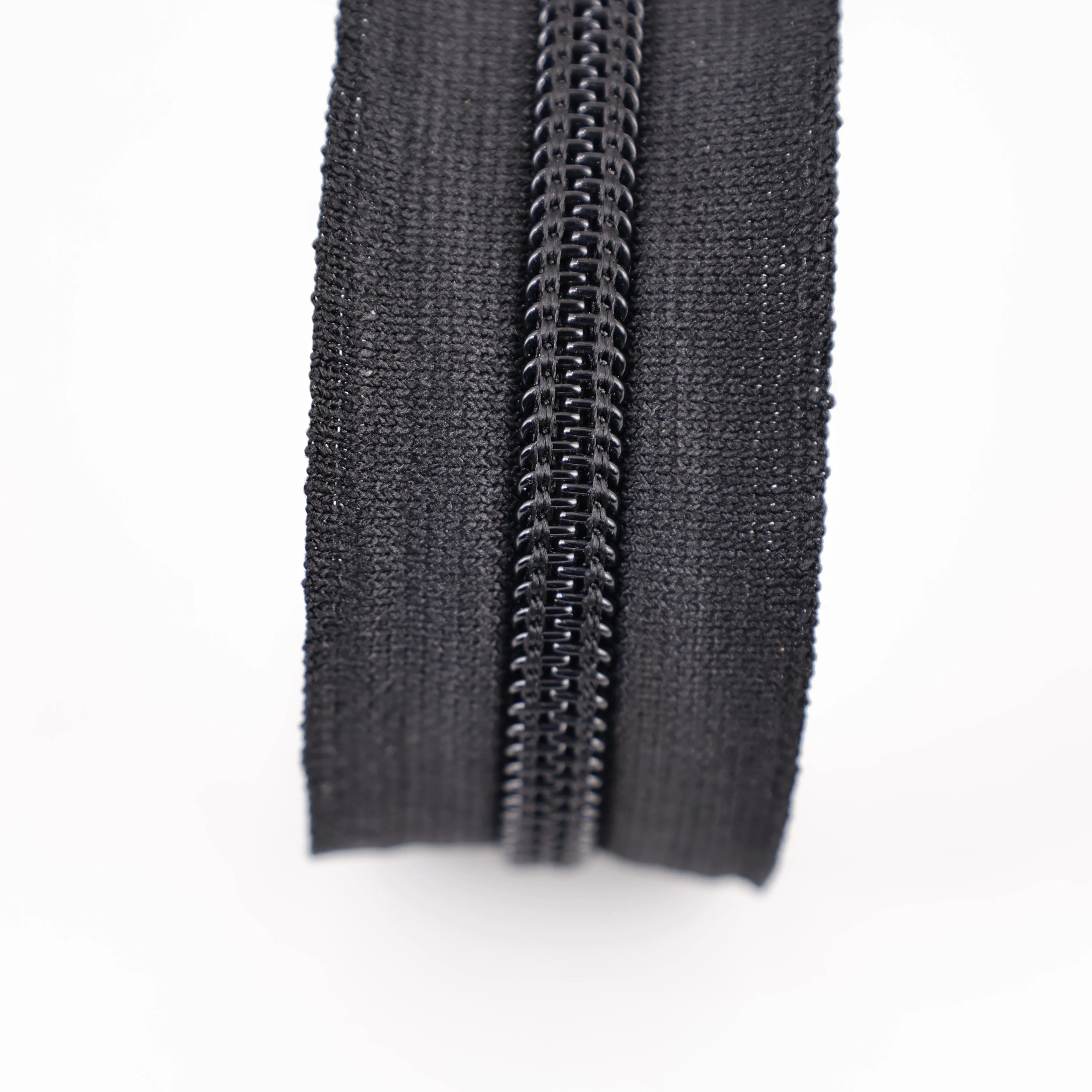 QLQ Newly Developed Elastic Zipper  Wholesale Quality Stretch Zip For Mosquito Net Shoes Elastic Stretch Zipper