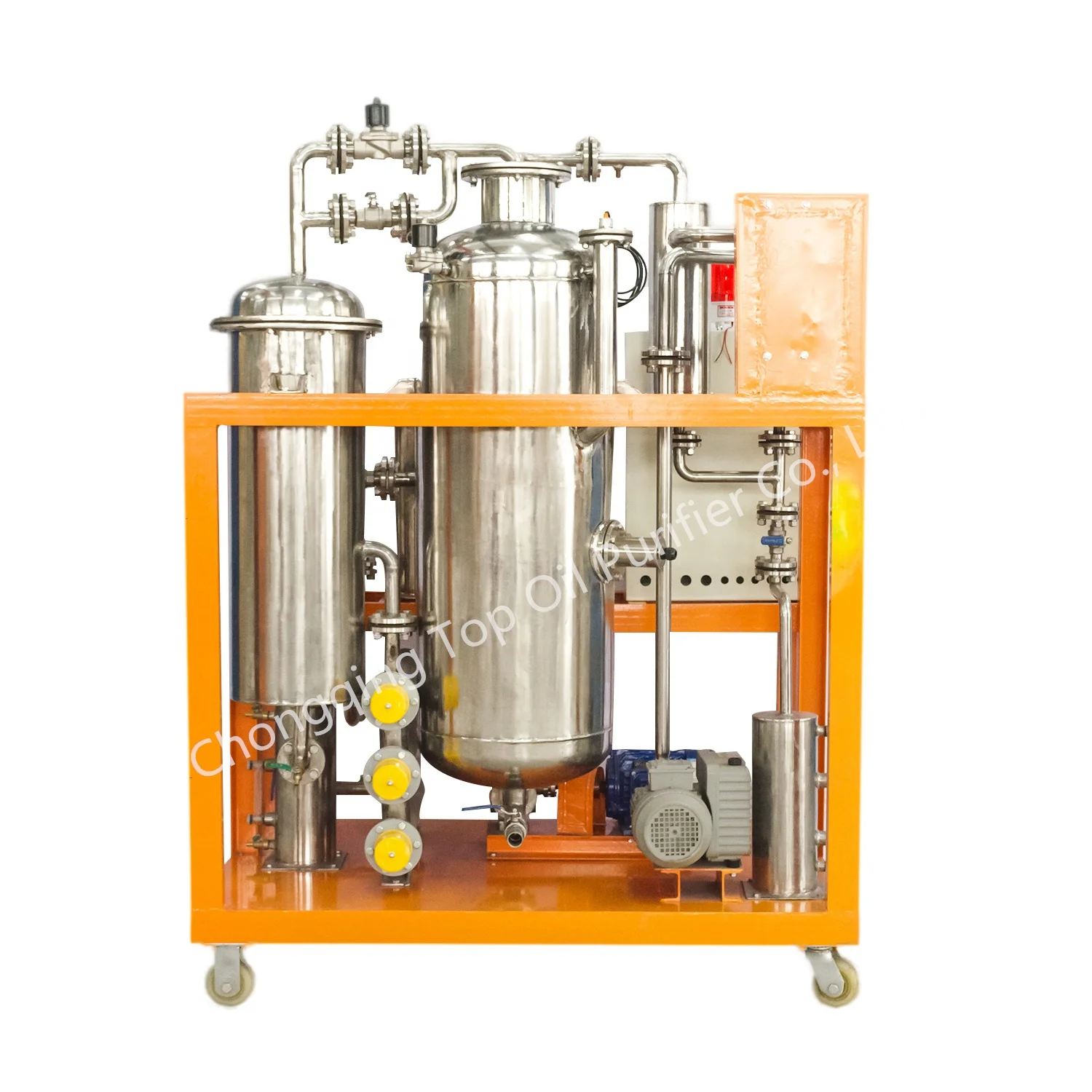 Машина для фильтрации растительного и семенного масла, для обезвоживания и удаления примесей