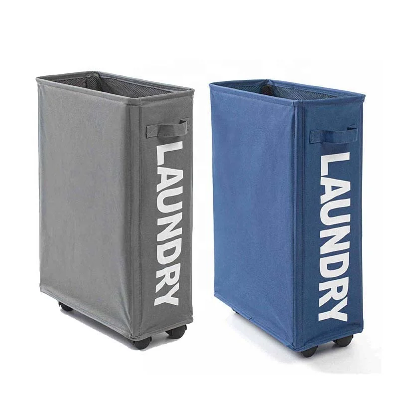 Multi-Functional Laundry Hamper Dirty Clothes Storage bag Organizer Foldable Laundry Basket With Wheels