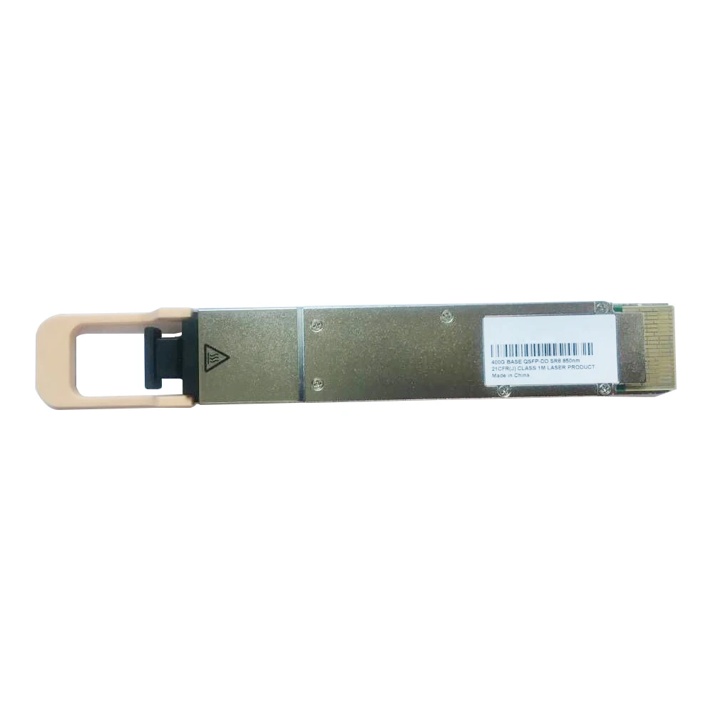 Edgecore Supermicro Compatible 400G QSFP-DD SR8 PAM4 850nm 100m Optical Transceiver for Leaf Spine Switch connection