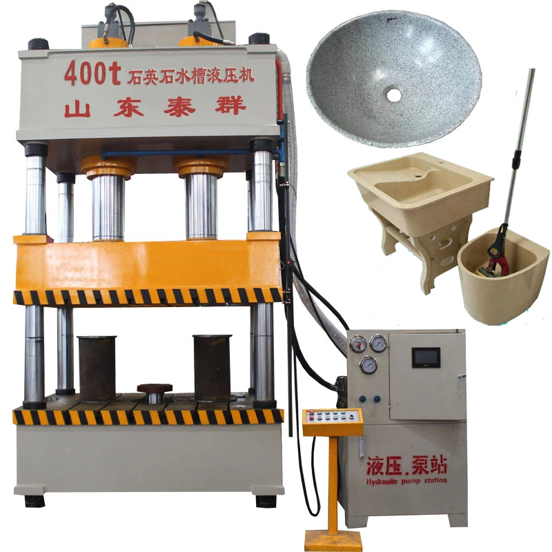 1000 tons hydraulic press Quartz stone sink forming hydraulic press machine