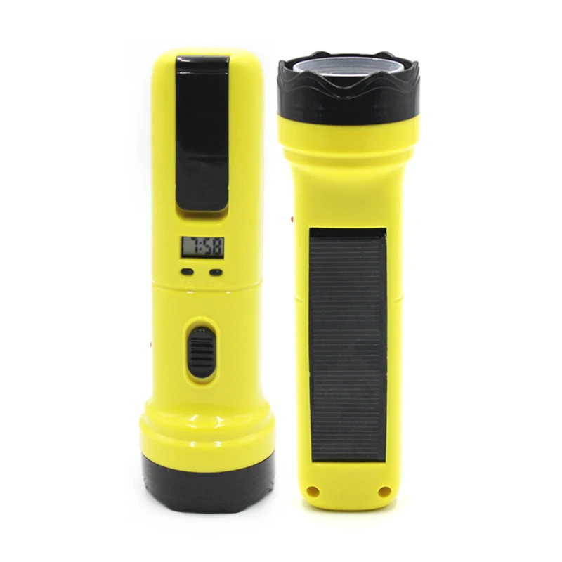 EcoMatters wholesale powerful solar charging small flashlight 200meter lighting