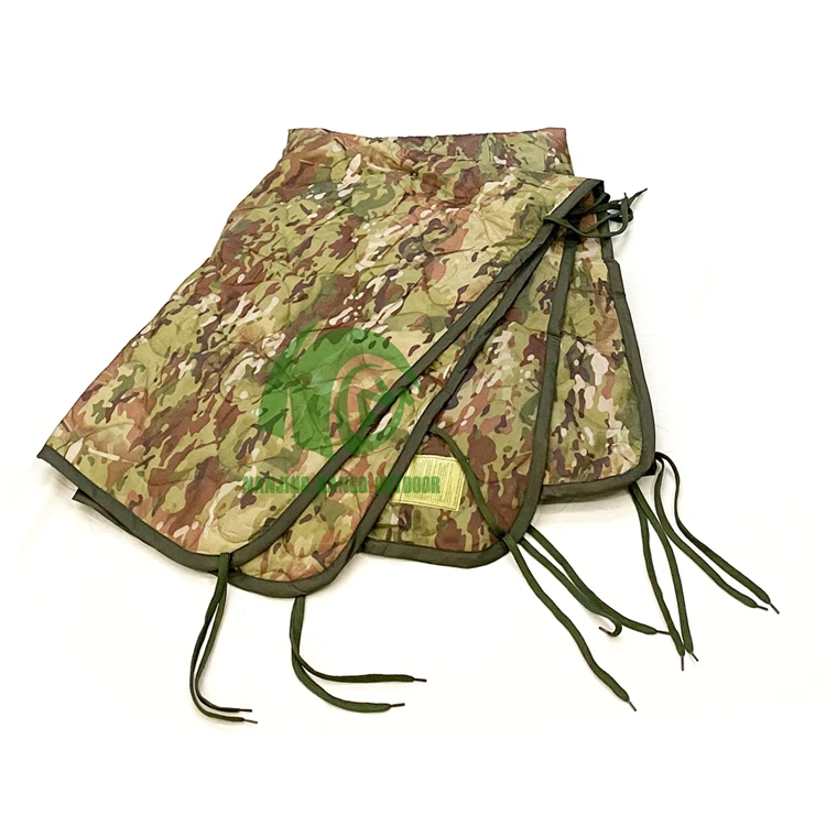 KANGO green multicamo poncho liner swagman roll poncho liner by helikon poncho liner blanket sleeping bag