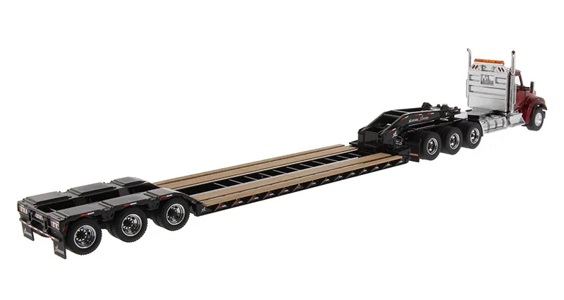 Модель игрушечной модели DM 1:50 литый под давлением Kenworth T880 Игрушечная модель трактора прицепа грузовика