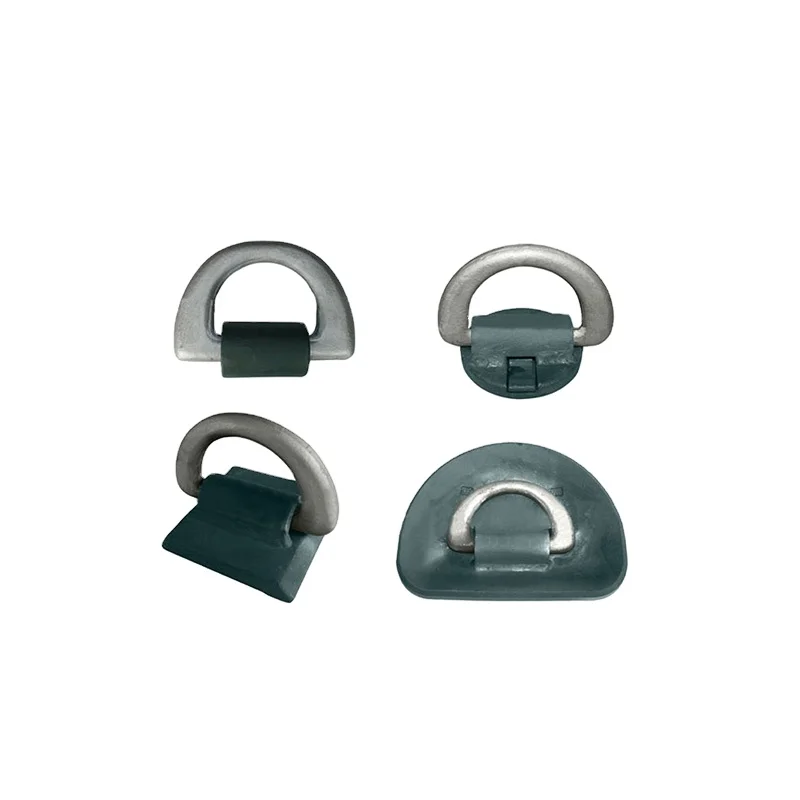 Weld Type ISO Shipping Container Heavy Duty Lashing D Ring with Clamp