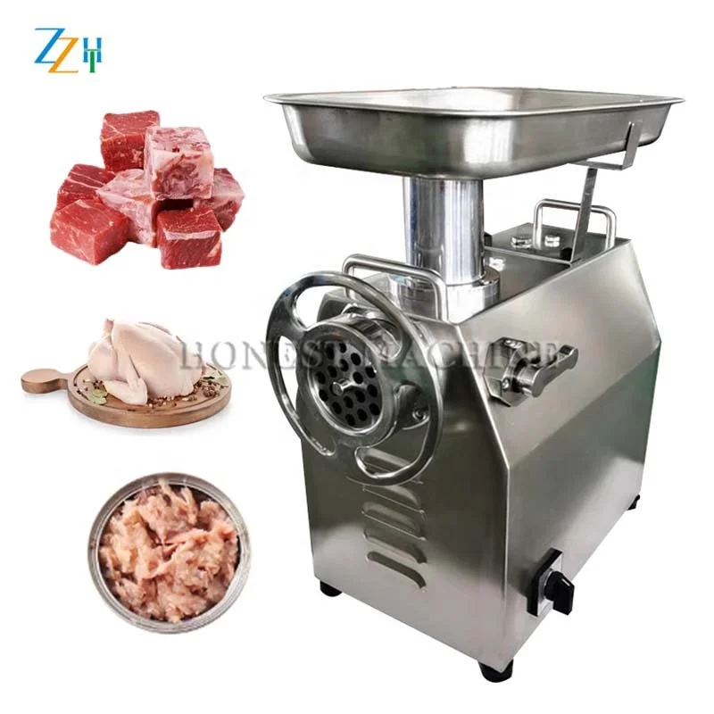 High Automation Commercial Mince Meat Machine / Commercial Meat Mincer / Commercial Meat Grinder Machine