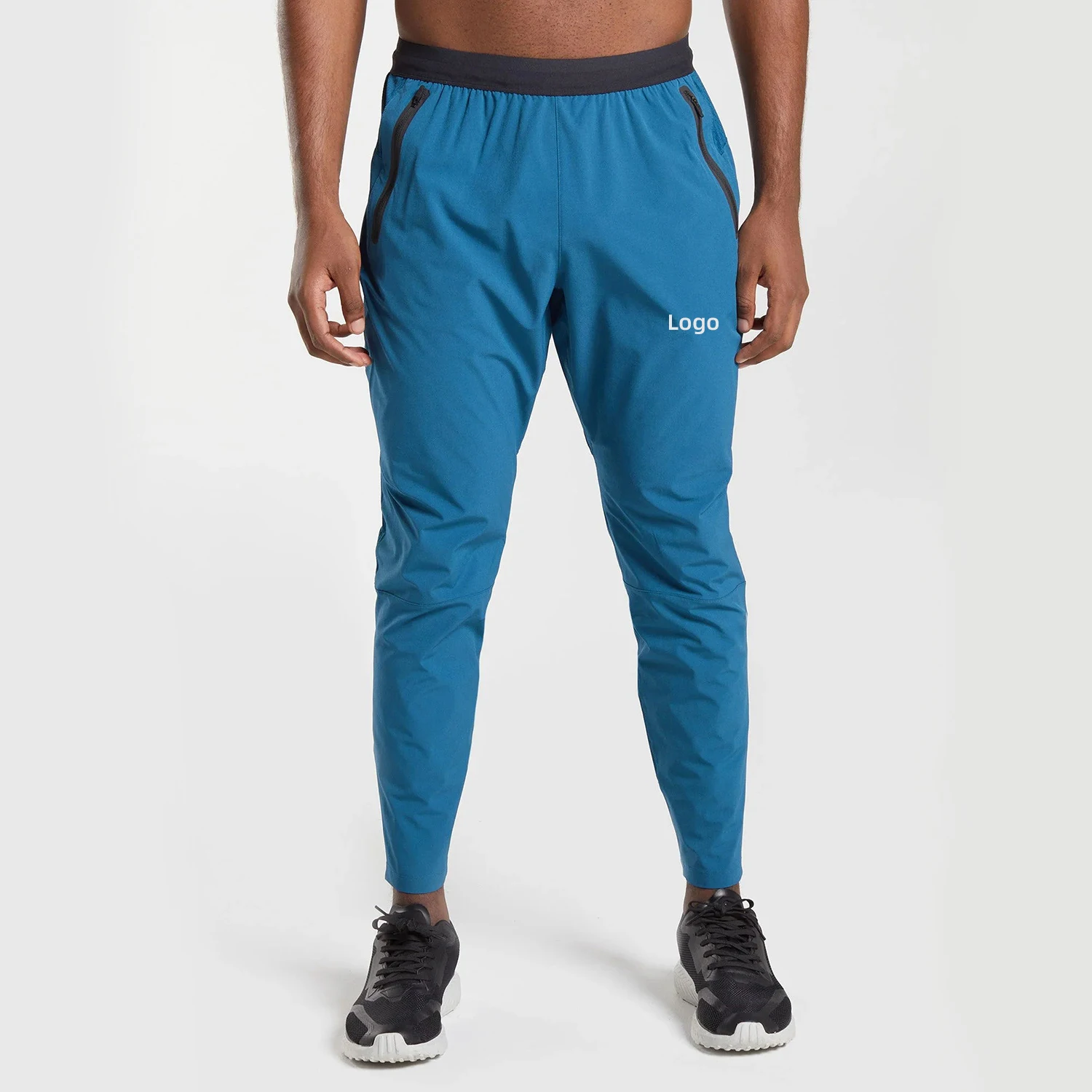 Akilex Custom Logo Cotton Polyester Skinny Style Jogger Slim Fit Training Sweatpants Men Jogging Pant