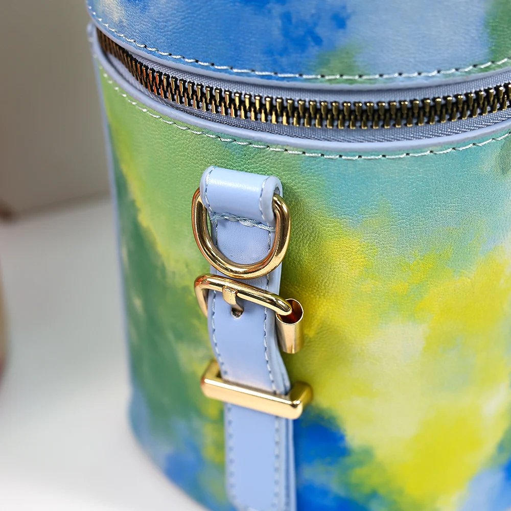  Summer New Trends 2021 Handbags Graffiti Bucket Bags Designer Famous Brands Purses For Women