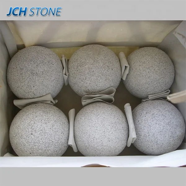 cheap granite stone balls spheres for garden decoration