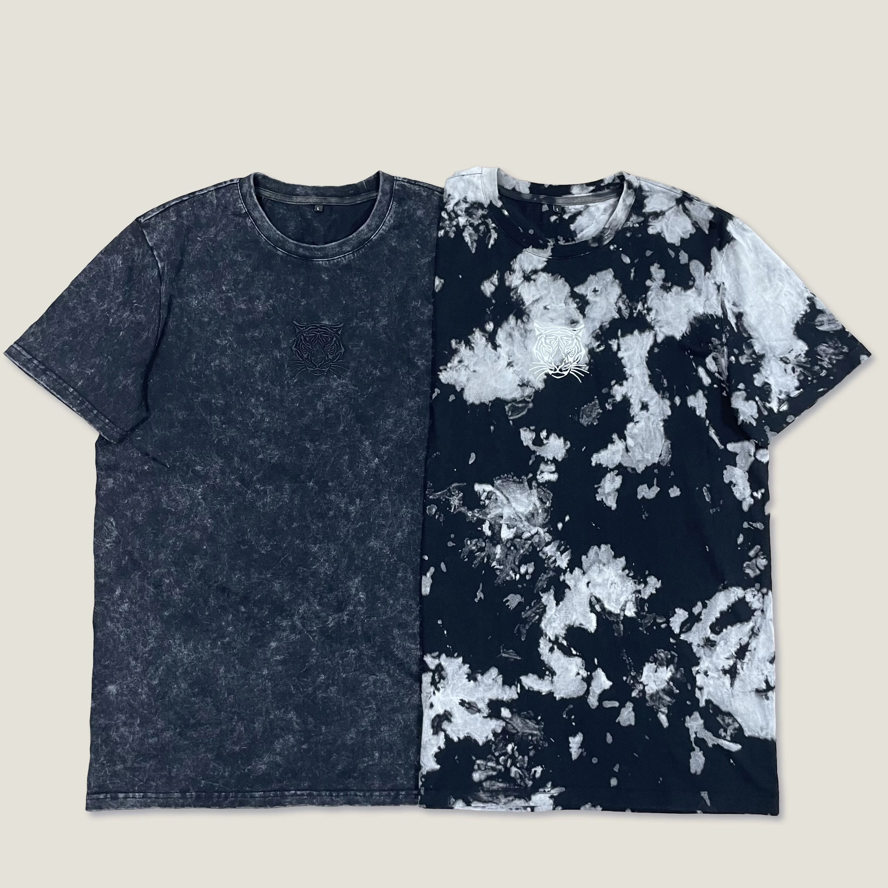 Men Stone Wash Tshirt Custom Vintage Anime Cotton T-shirt OEM Blank Vintage Rock T-shirt