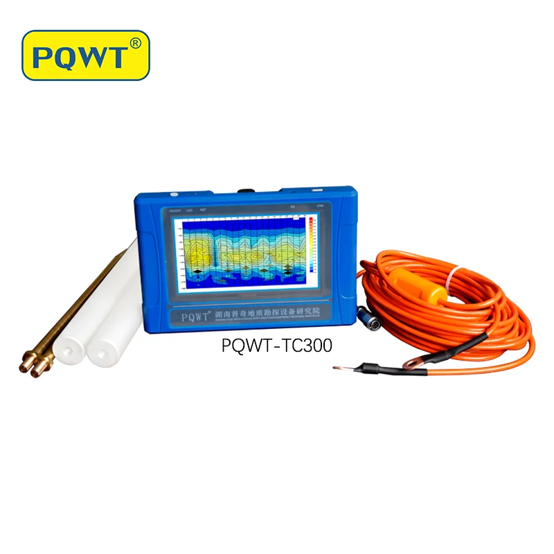 PQWT TC300 Electronic Measuring Instruments Geophysical Equipment Groundwater Underground Water Detector