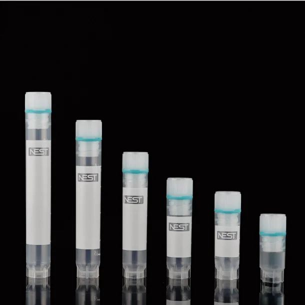 Plastic lab 5.0ml External Thread Cryogenic Tubes Freezing Cryo Vials Tube, Bagged
