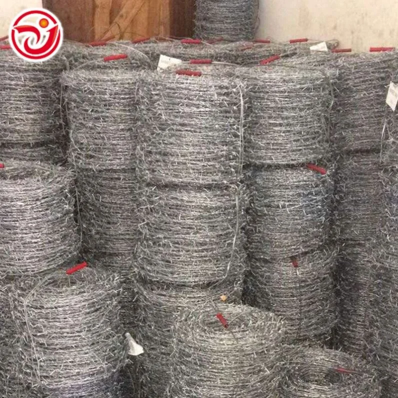 fastener twisted barbed wire cheap galvanized double twist barbed wire