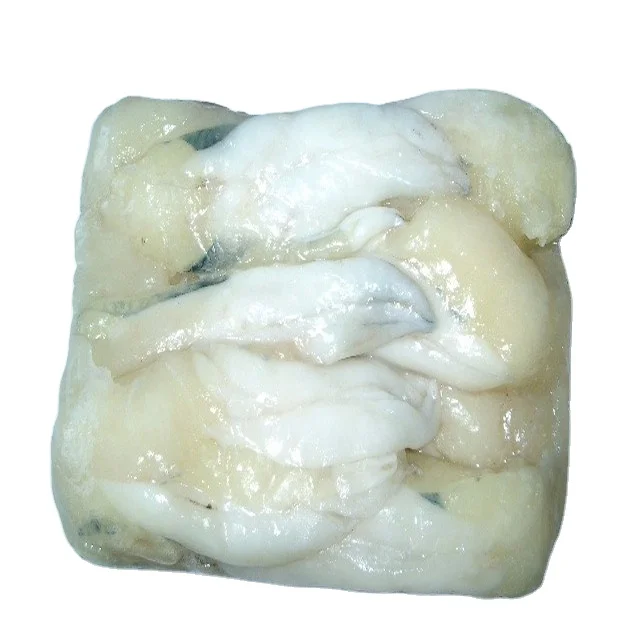 factory direct Wholesaler seafood Illex Squid Whole Round frozen squid roe organ raw material block in stock