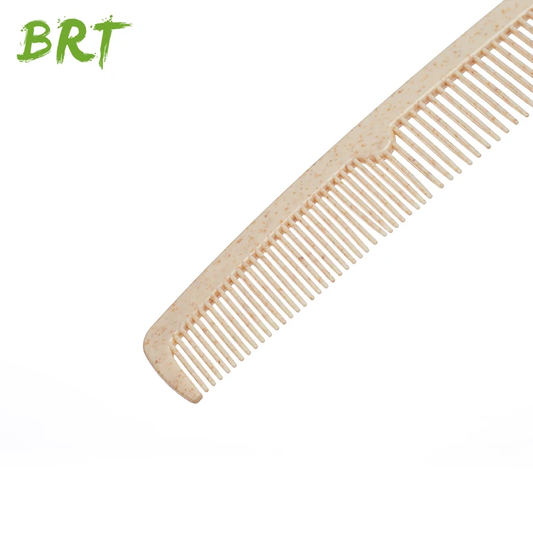 Wheat Straw Hotel Use Disposable Pocket Hair Comb