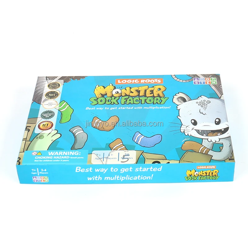 Factory Custom Paper Child Education Board Games Training Parent Child Leisure Time Party Indoor Games