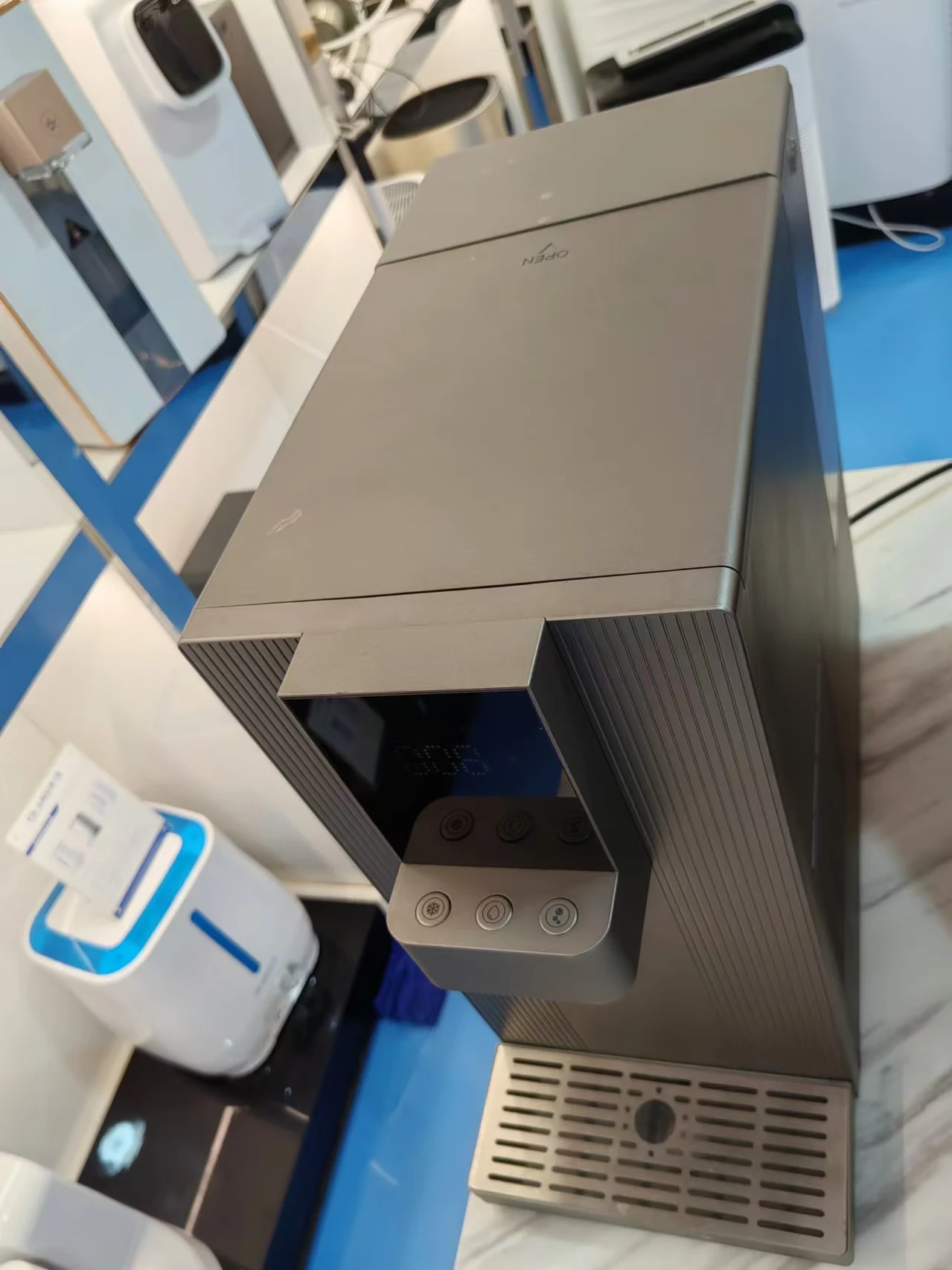 All in one Sparkling Soda Water Purifier Dispenser Automatic Water Maker Machine CO2 Hot Cold Water