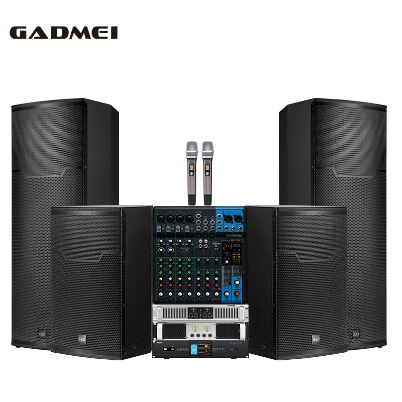 10 inch full range speaker 12 inch passive speaker 15 inch sound system for church speaker