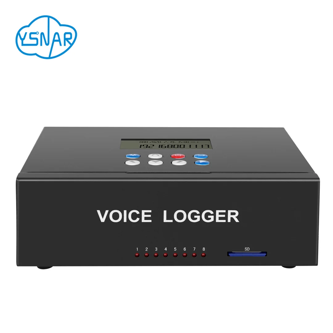 4CH Linux Network Voice Logger with SD card, Standalone Customized Voice Recorder for Landline Phone | Call Center with SDK/API