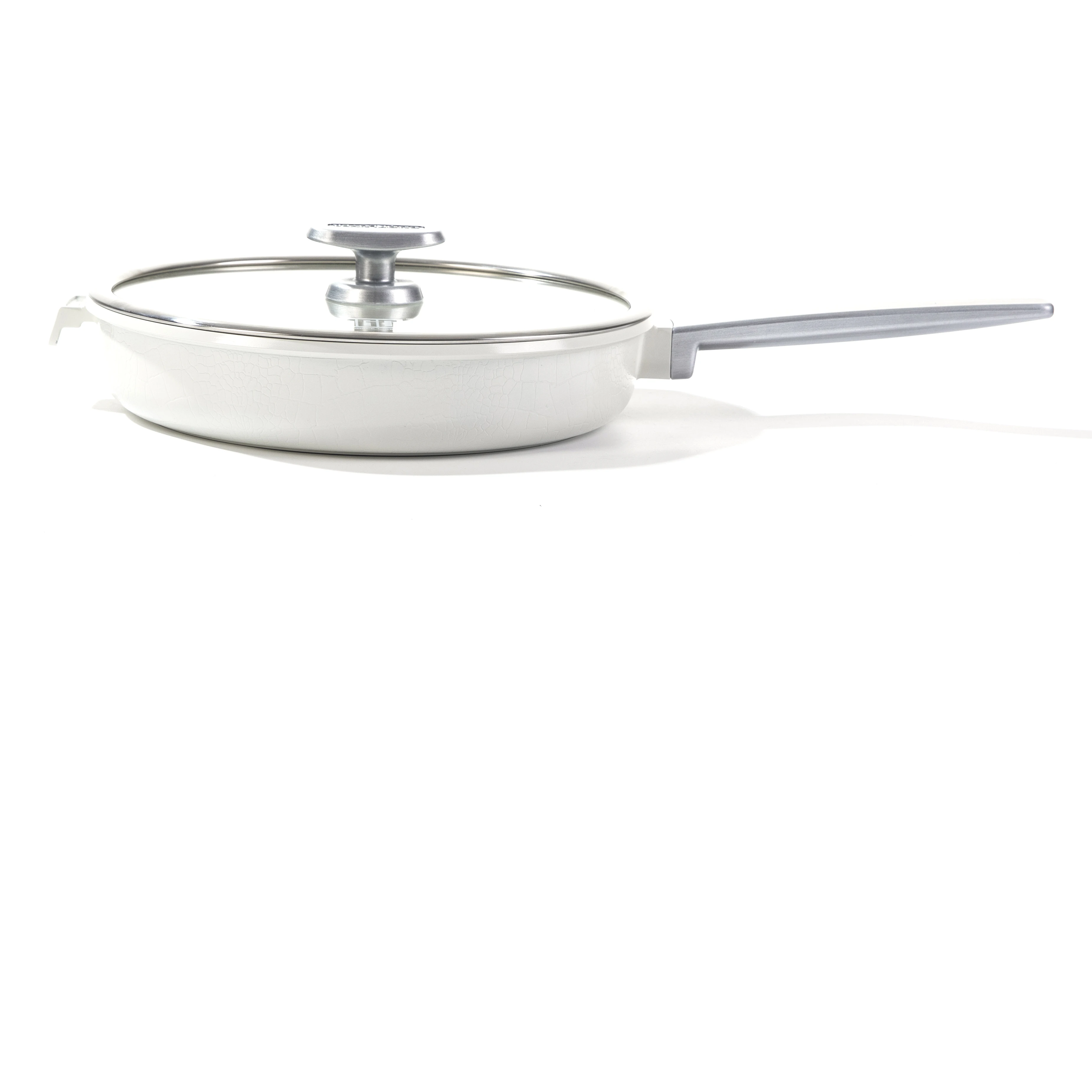 Die cast aluminum induction bottom marble ceramic coating frying pan cookware