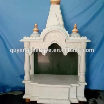 
High quality marble mandir design at home 