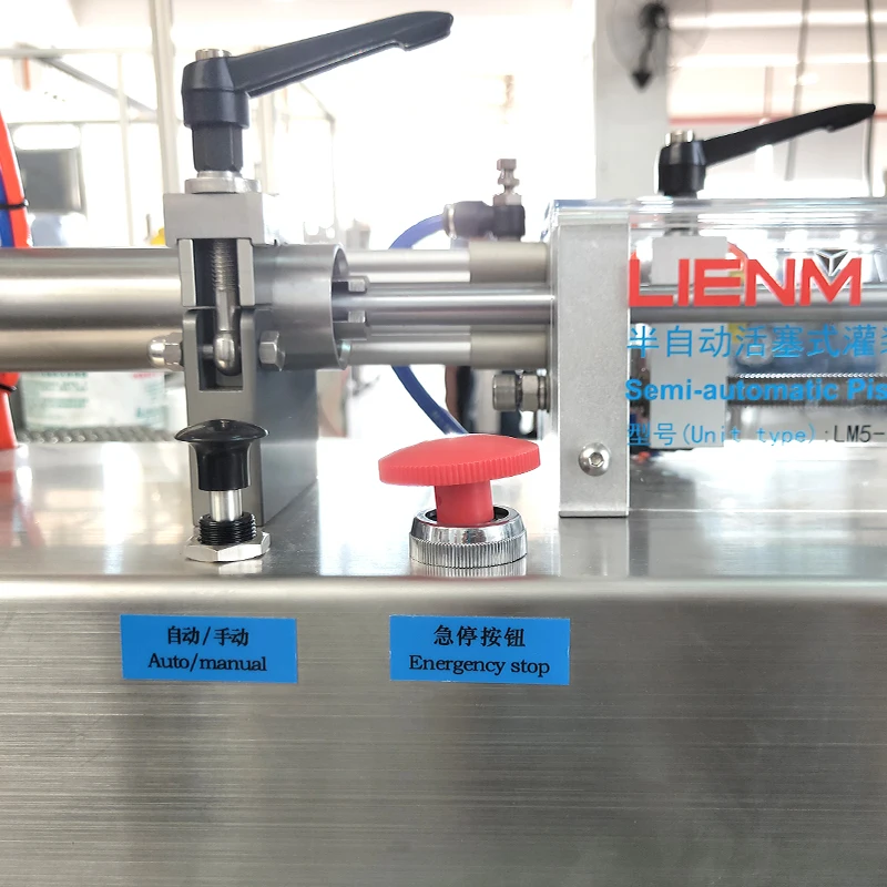 5ml-5L Semi automatic pneumatic piston filling machine/filler for shampoo,liquid soap, detergent,oil,dishwasher/shower gel