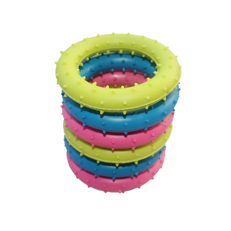 New Wholesale Best selling Pet Smart Toys Products Price Lower Pet TPR Circle Toys