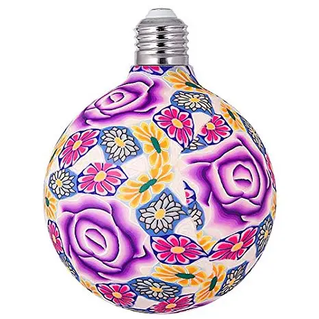 Hand Painted Light Bulb Psychedelic Assorted Design