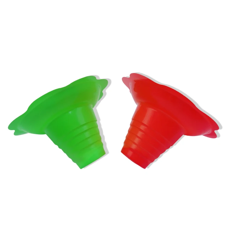 Custom Logo Disposable Flower Shape PinK Green PET 4OZ 8OZ 12OZ Shaved Ice Cup