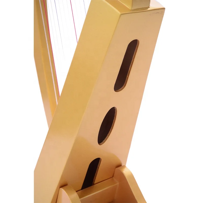 Hot Selling Professional 16-String Portable Irish Harp Small Beginner Kid-Friendly Lyre Mini Harp Instrument on Sale