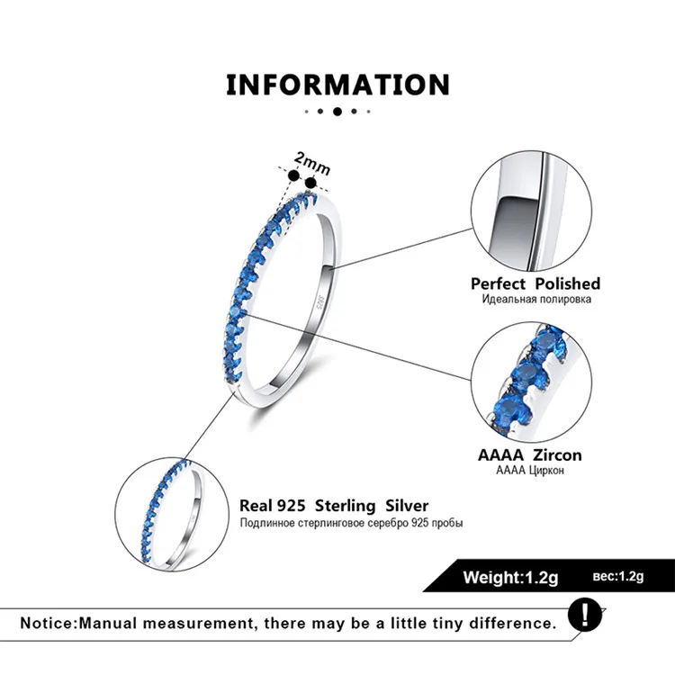 Fashion Wholesale Sterling Silver Shining Half Roll Pave Colorful Daily Gift Natural Ruby Sapphire Emerald Gemstone Ring