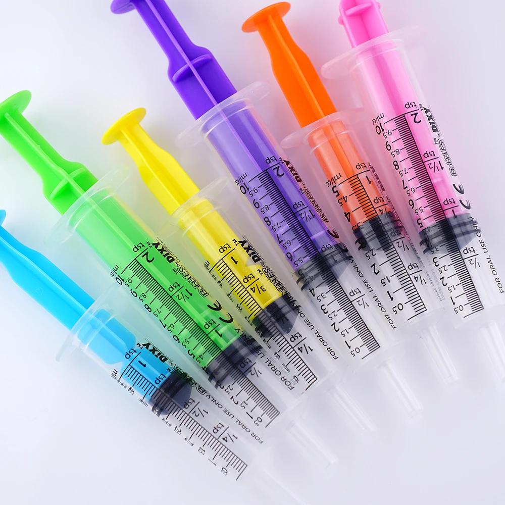 Feeding Medical Disposable Syringe 5ml 6ml 10ml Pet Reptile Vet Bird Enfit Enteral Hand Oral Feeding Medicine Syringe