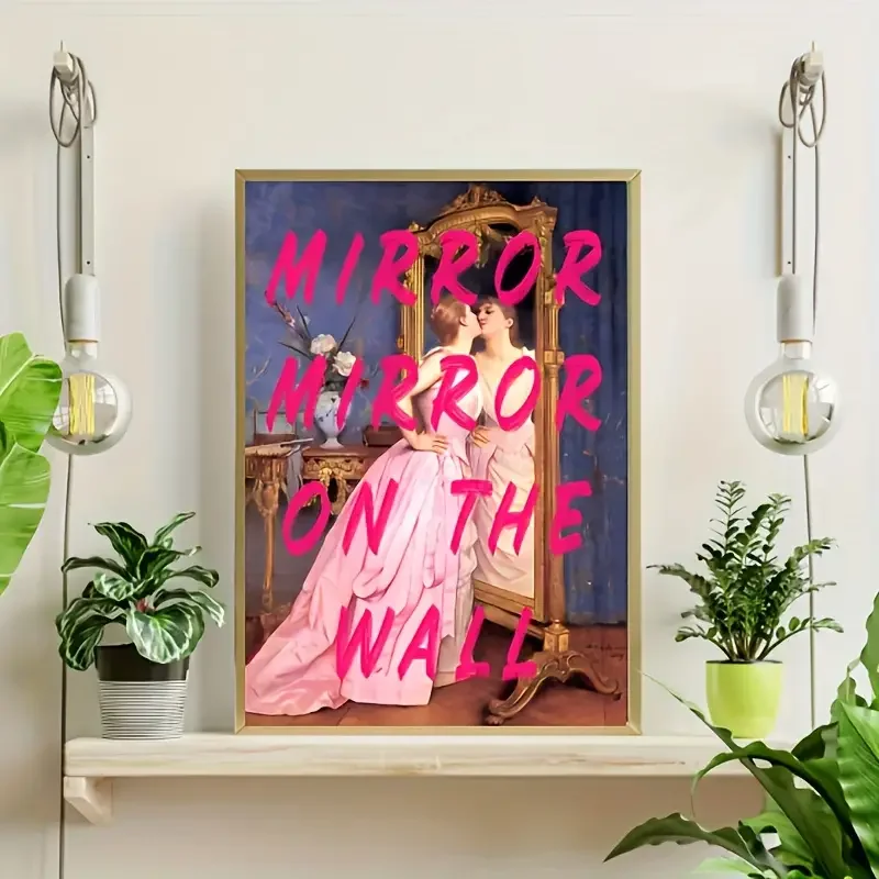 Vibrant Canvas Posters Modern Art Fun Retro Feminist Designs Ideal for Bedroom Living Room Corridor Decoration Unique Gift Idea