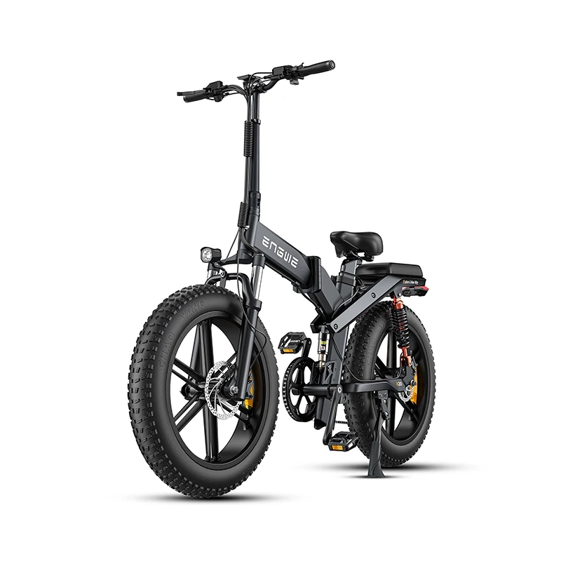 EU/US Stock X20 Electric Bike 48V 14.4AH+7.8AH 750W 20 Inch 76-114KM Mileage Range Max Load 150KG  ENGWE  Triple Suspension