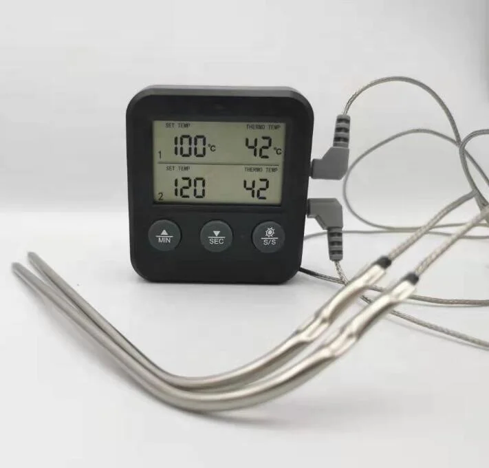
Thermometer Grill Digital Cooking Thermometer Meat Thermometer With Dual Probe 
