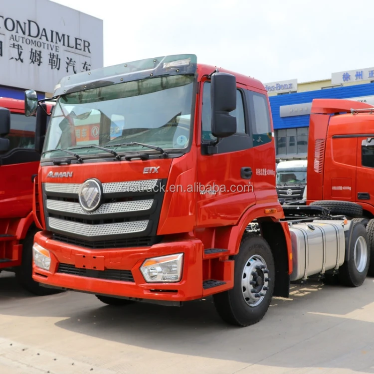2023 новый трактор Foton Auman ручной автоматический 480hp левый привод 400L дизельный ETX 6x4 тягач грузовик Euro 4 продажа