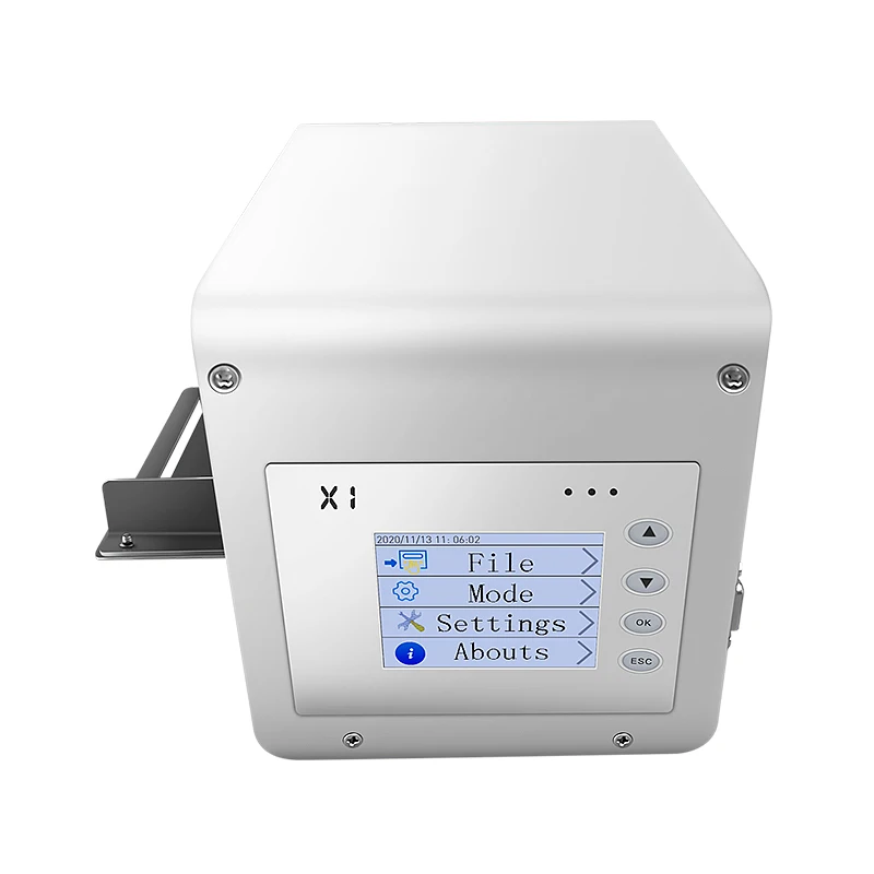 Touch Screen Expiry Data LOGO QR Code Static Desktop Inkjet Printer