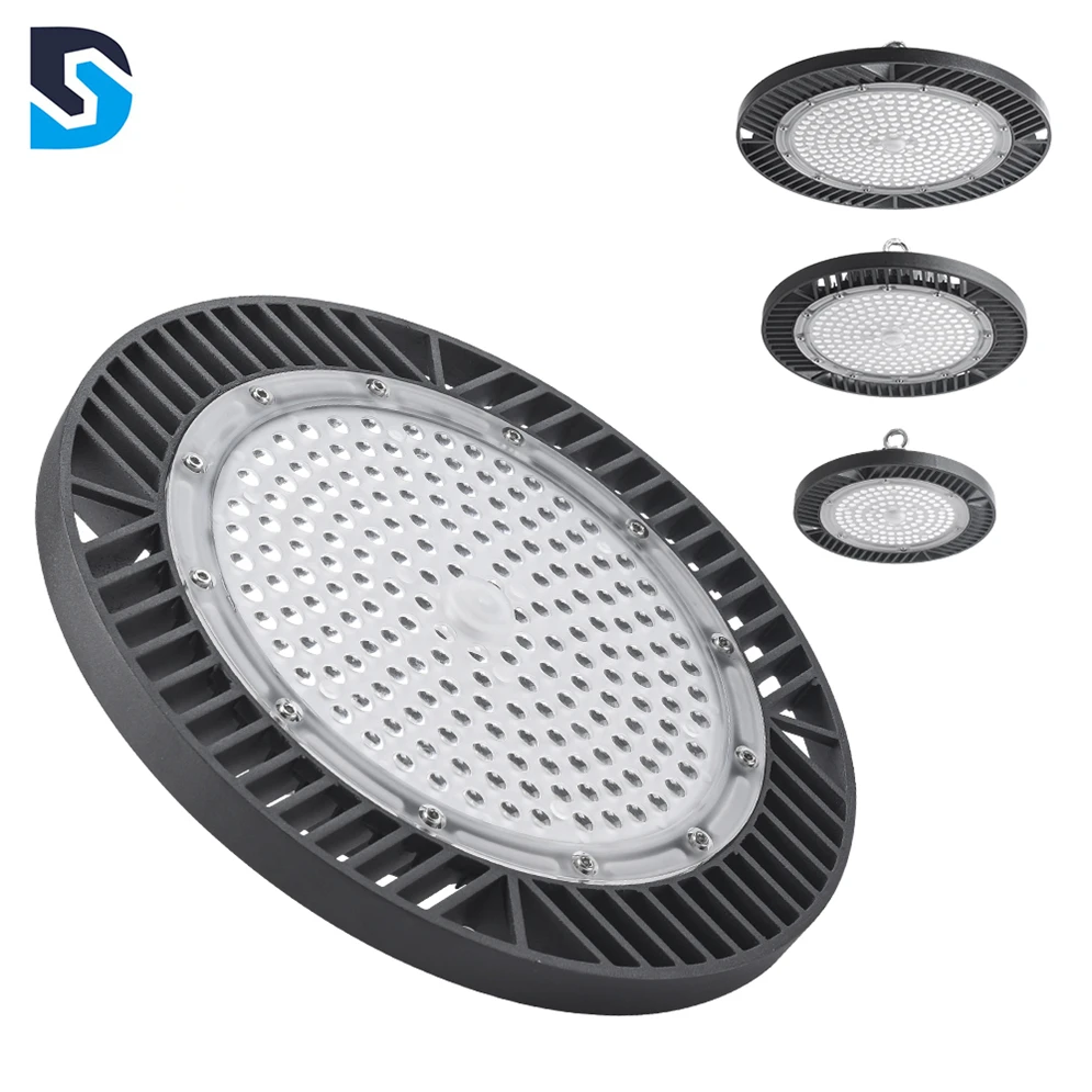 100w 150w 200w warehouse lighting ip65 waterproof ufo led high bay light