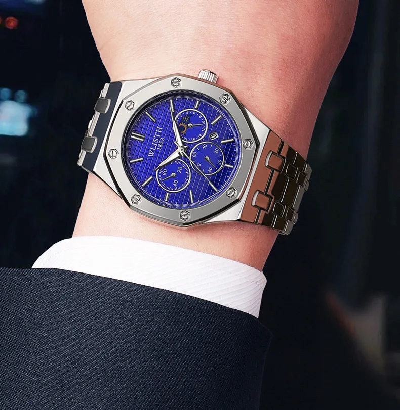 Simple Casual Watches Couple Flexible Stretch Band Quartz Watches Men Women