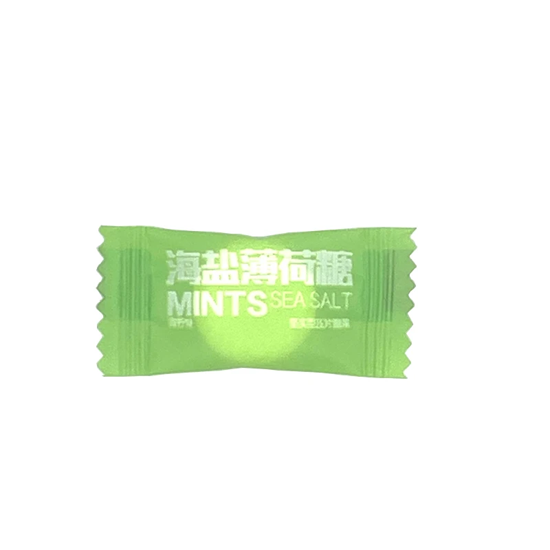 Fruit Flavor Cool Throat Hard Tablet Candies Sea Salt Lime Taste Mint Candy (1600324055997)