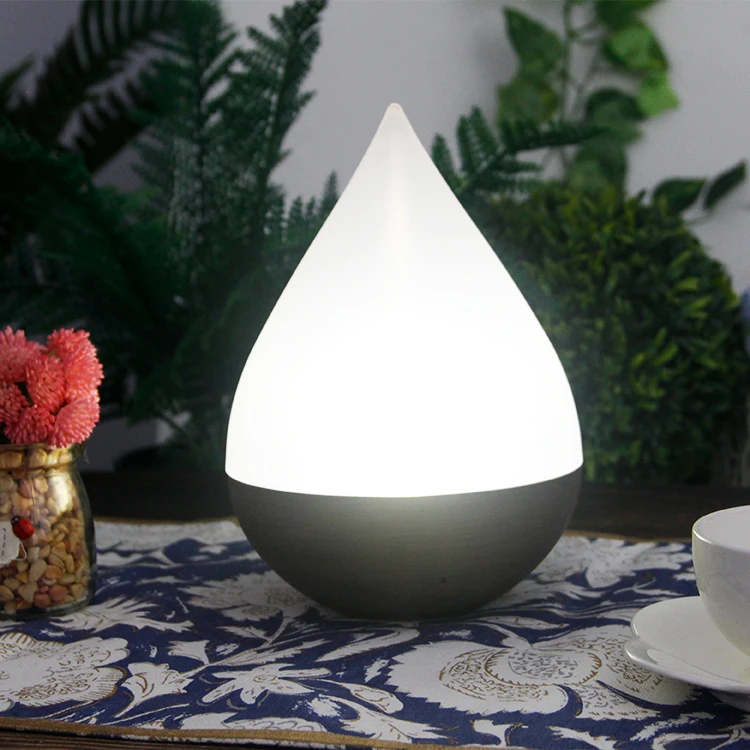 2023 Hot Sale Indoor led Decoration standing Solar Water Drop Light