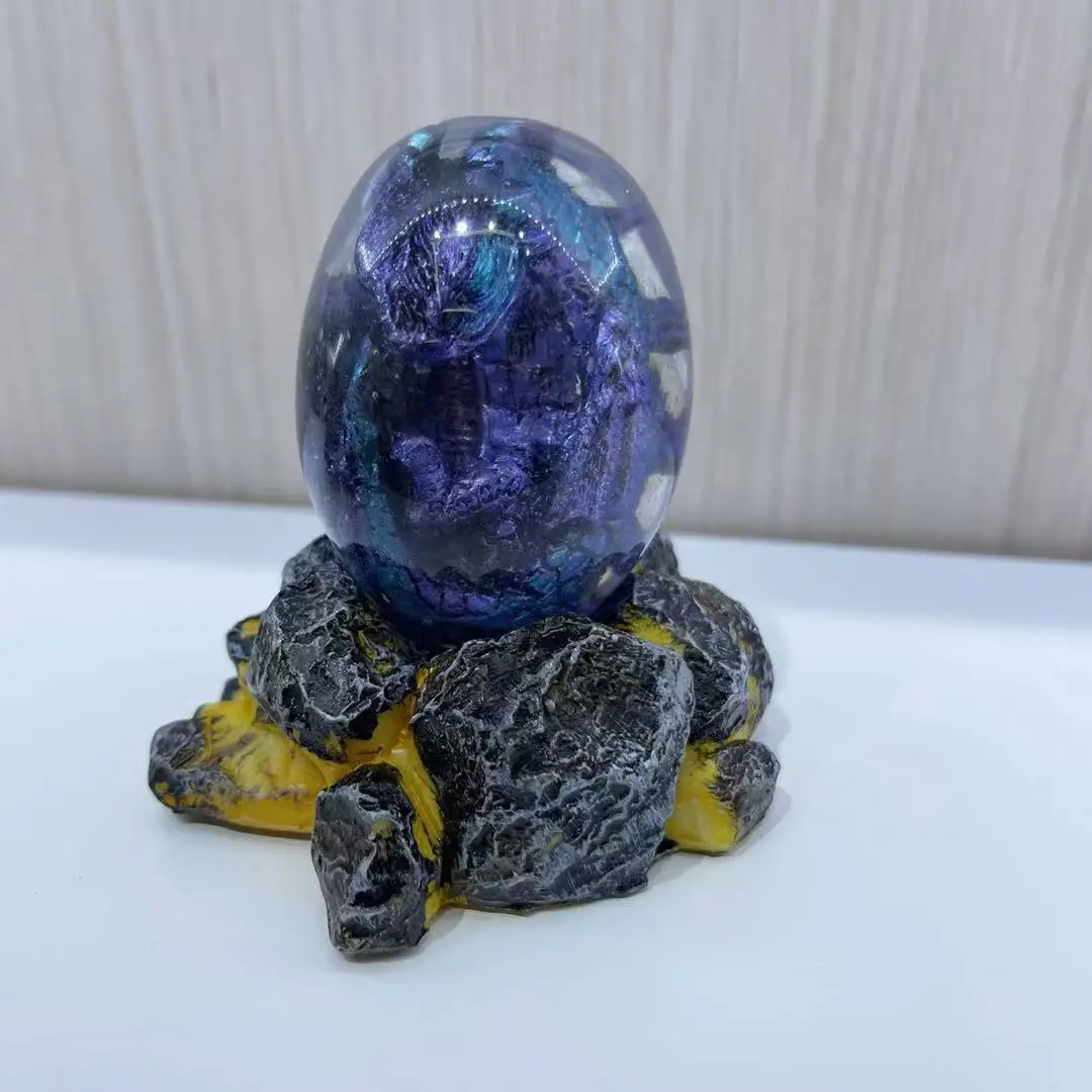 Gift Items 2021 Creative lava Dragon Egg Decorations For Home Child Toys Novelty Gifts Resin Crafts