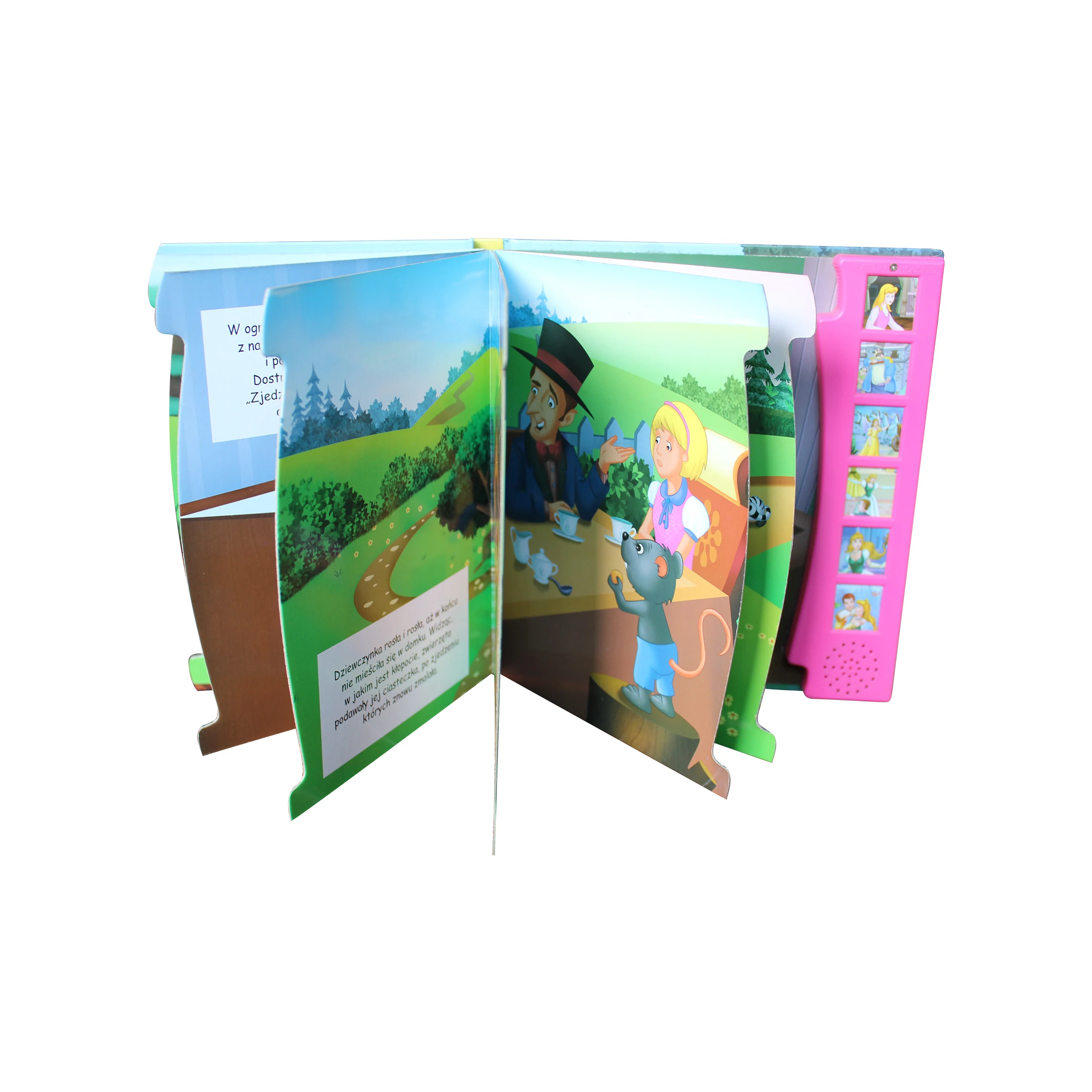 Заводской индивидуальный звуковой модуль для раннего образования, мультяшная книга