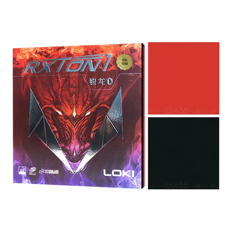 Loki высокоэластичный Rxon1-Special пинг-понг резина 2 1 мм ITTF для настольного тенниса тренировок