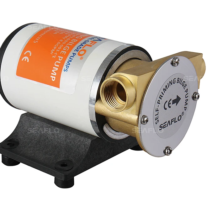 12V 8.0GPM самовсасывающие Электрический гибкий крыльчатка откачивающий насос отработанной