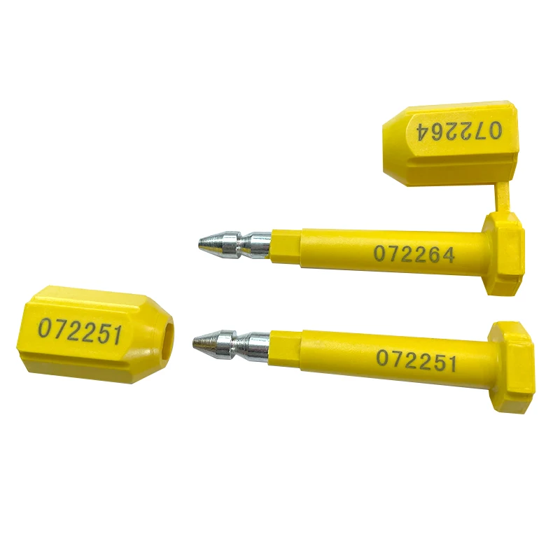 DX104B Anti-Tamper Disposable High Security Bullet Container Lead Bolt Seal For Truck Container Door Lock Seal