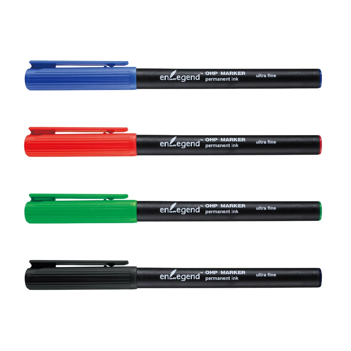 Premium Bulk Multi-Color OHP Permanent Marker Set with Long-Lasting Ink